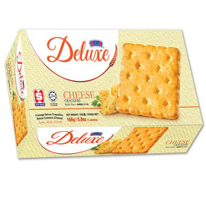 Kerk Deluxe Cheese Crackers 168g