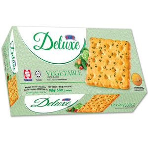 Kerk Deluxe Vegetable Crackers 168g