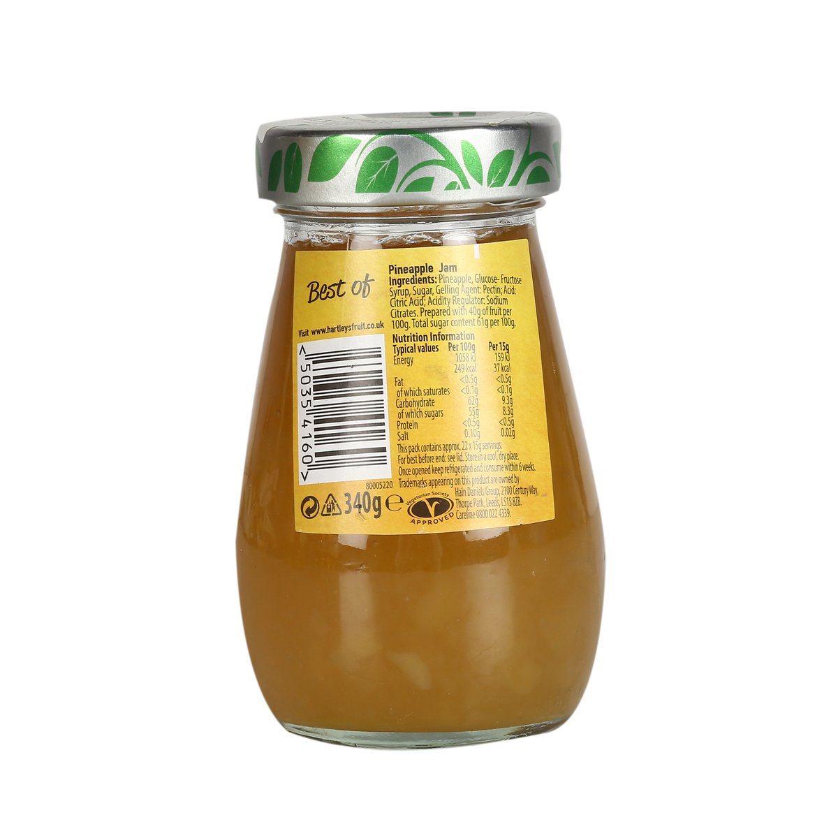 Hart Best Jam Pineapple 340 g