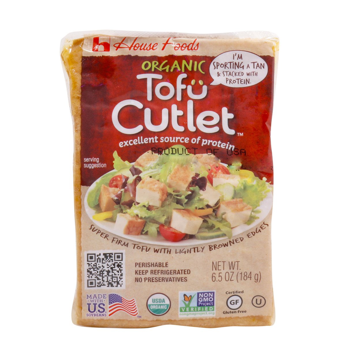 House Foods Organic Tofu Cutlet Asta-Age 184 g