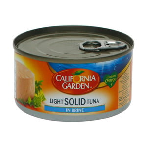 California Garden Light Solid Tuna In Brine 185g