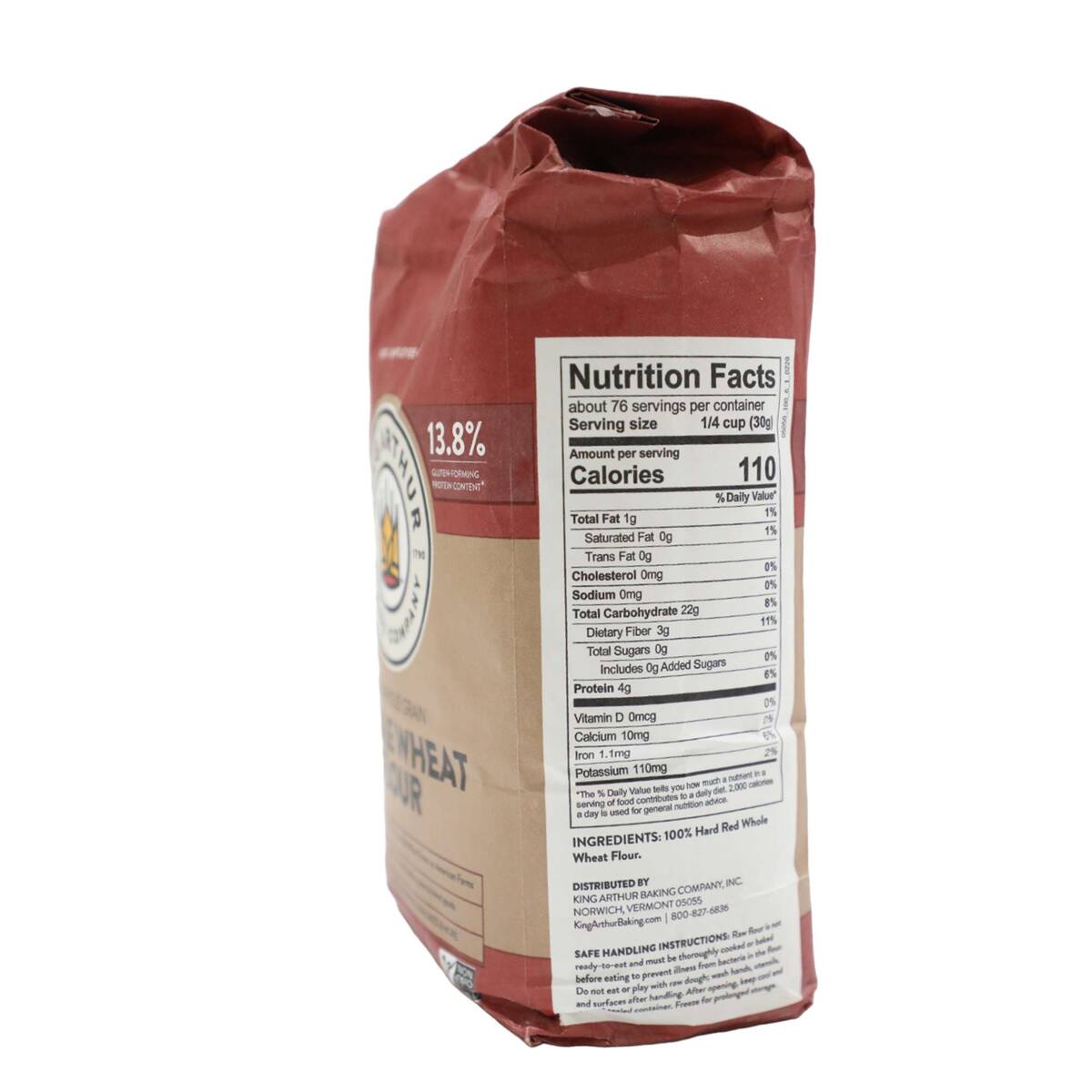 King Arthur Whole Wheat Flour 2.27 kg