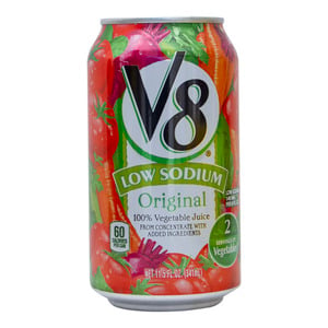 V-8 Vegetable Juice Low Sodium 341 ml