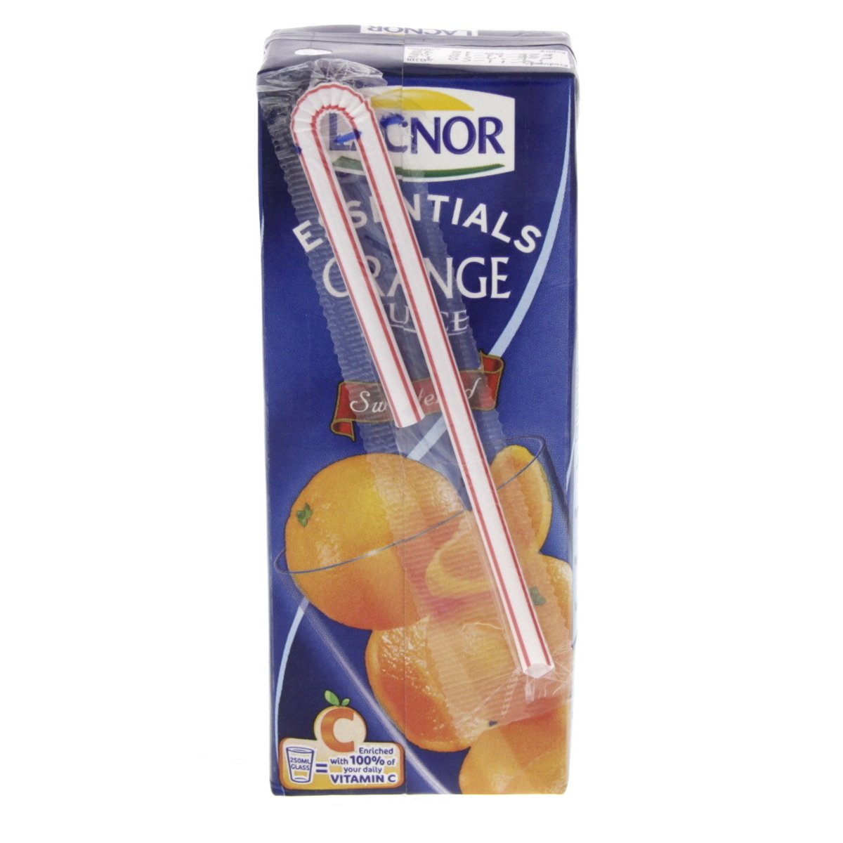 Lacnor Essential Orange Juice 180 ml x 8 Pieces