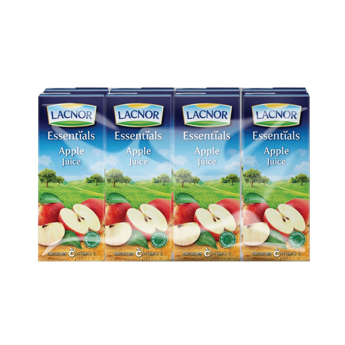 Lacnor Essentials Apple Juice 8 x 180 ml