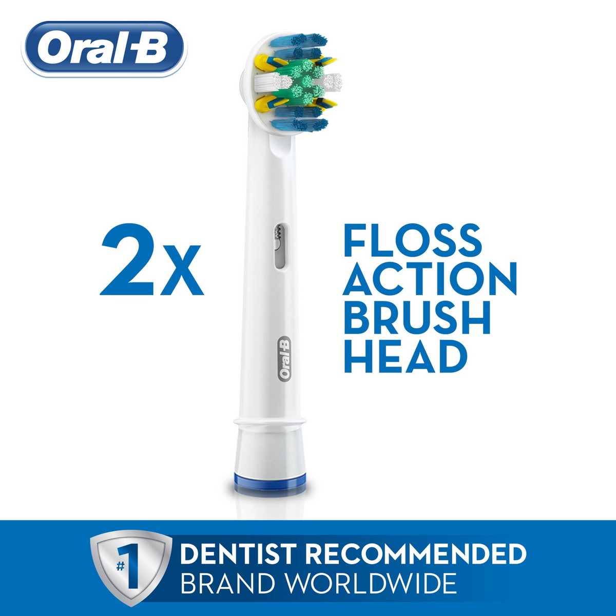 Oral B Floss Action Replacement Brush Head 2 Count Online At Best Price Dental Floss Lulu Uae 