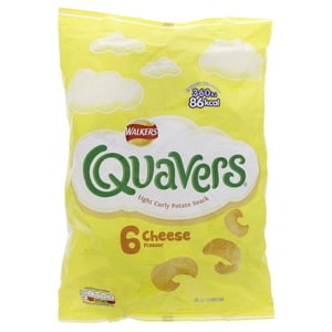 Walkers Quavers Cheese 6 pcs