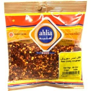 Ahlia Red Chilly Crushed 60 g