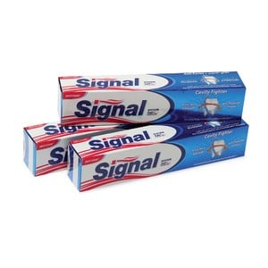 Signal Toothpaste Cavity Fighter 120 ml x 3 pcs