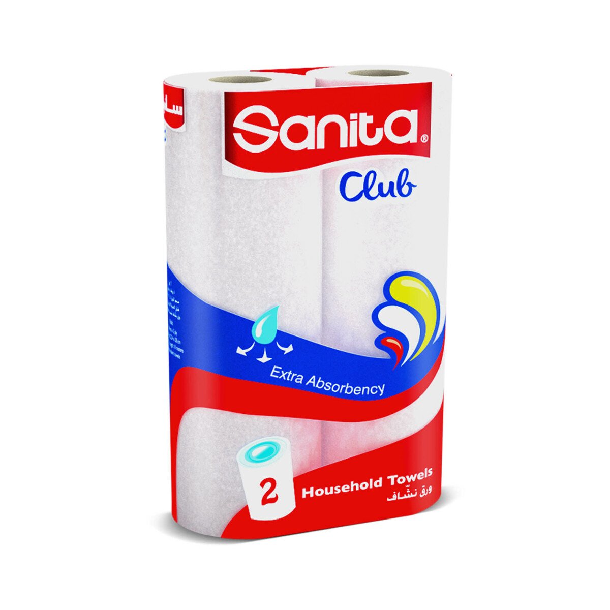 Sanita Club Household Towels Size 28cm 2 pcs