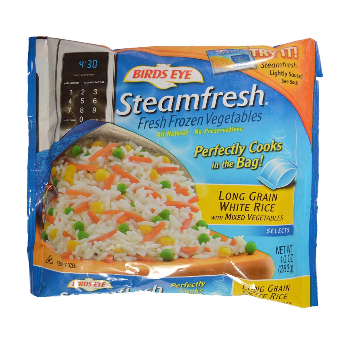 Birds Eye Steamfresh Long Grain White Rice with Mixed Vegetables 283 g