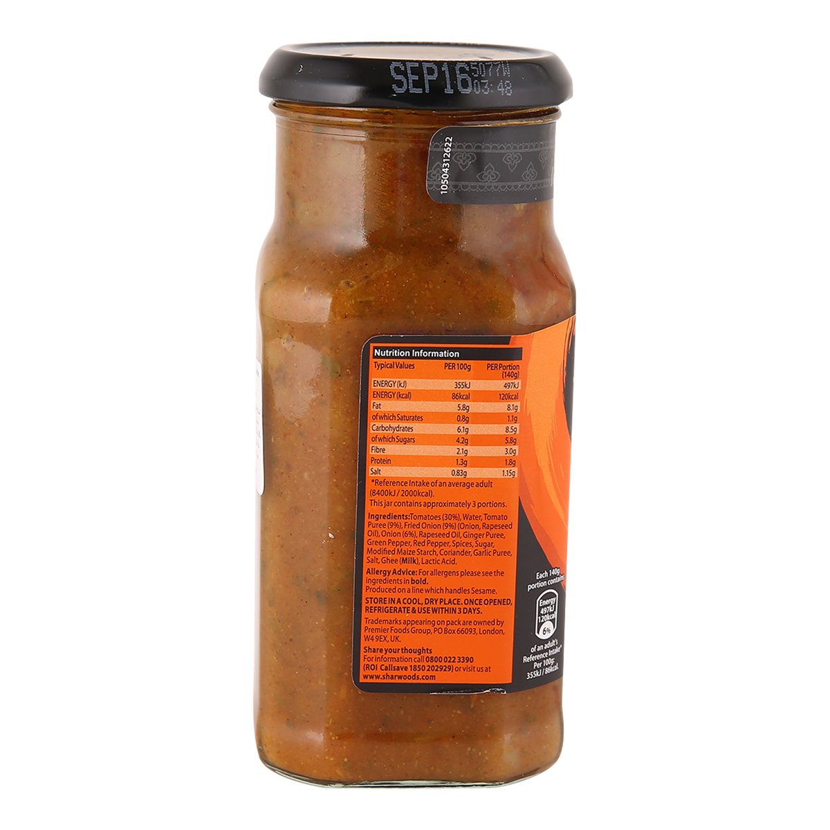 Sharwood's Balti Cooking Sauce 420 g