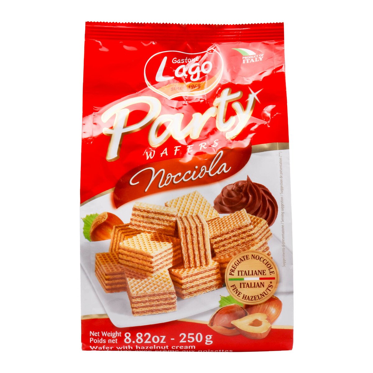 Gastone Lago Party Wafers Nocciola 250 g