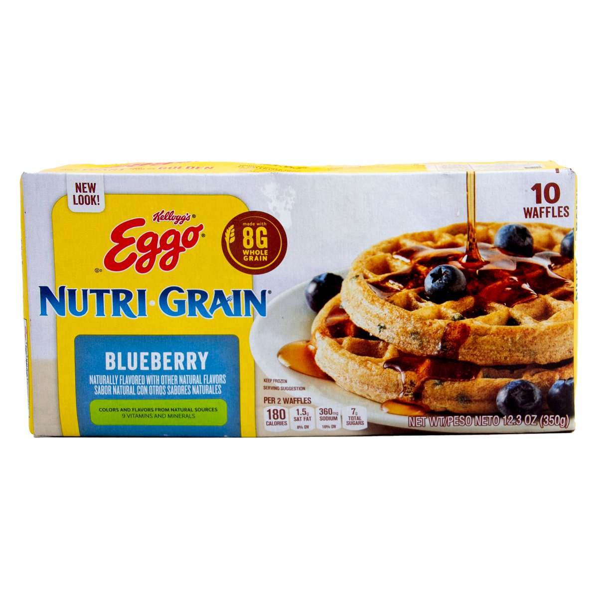Kellogg's Eggo Nutri Grain Blueberry Waffles 350 g