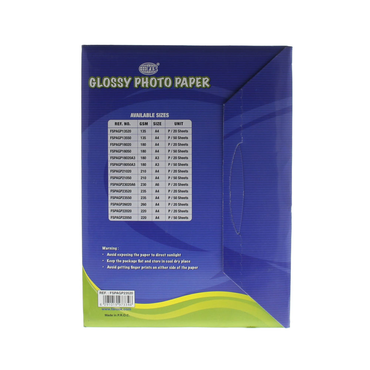 Fis GlossyPaper A4 235GSM 20sheet