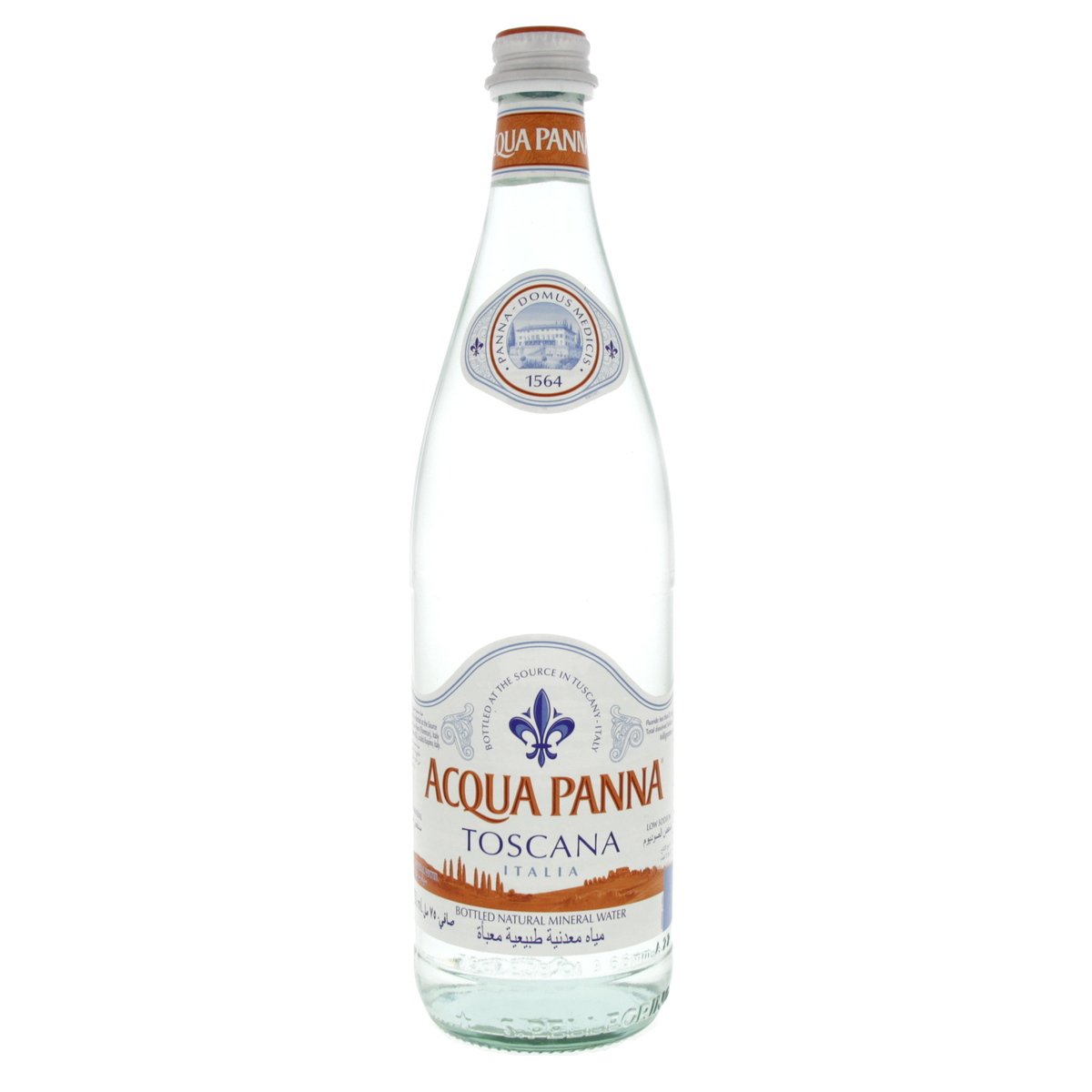 Acqua Panna Toscana Bottled Natural Mineral Water 750 ml