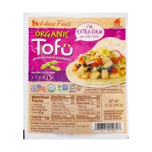 House Organic Tofu Extra Firm 340 g