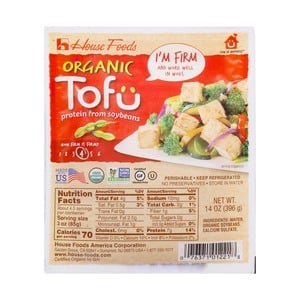 House Organic Tofu Firm 396 g