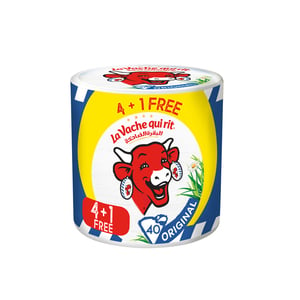 La Vache qui rit Original Spreadable Cheese Triangles 8 Portions 5 x 120 g