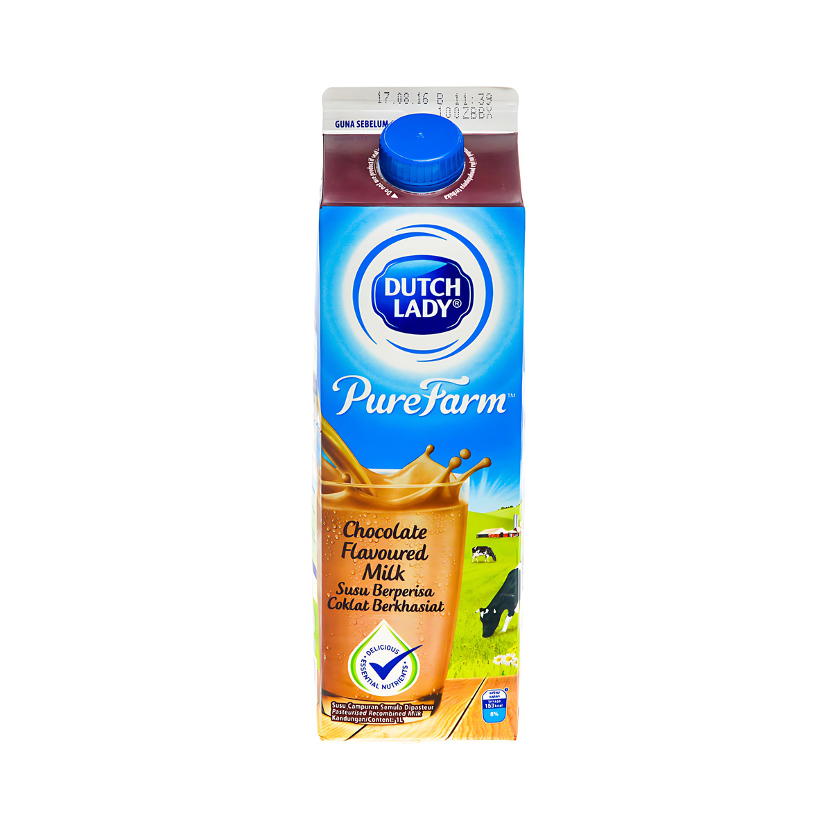 DutchLady Pure Farm Chocolate Milk 1Litre