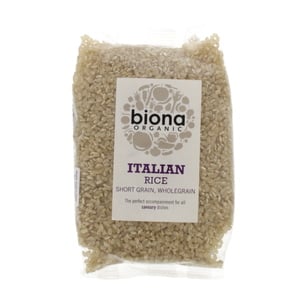 بونيا أرز بني عضوي ايطالي قصير الحبة ٥٠٠ جم