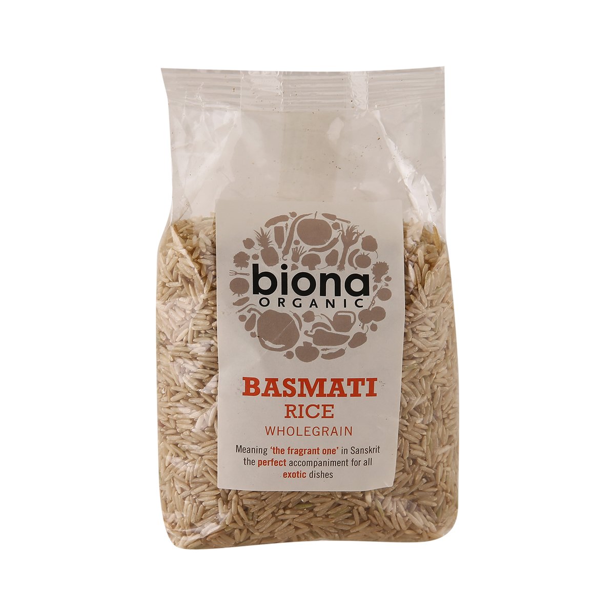 Biona Organic Basmati Rice Wholegrain 500 g