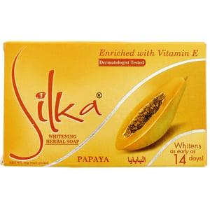 Silka Papaya Skin Whitening Facial Cleanser, 150 ml Online at Best Price, Facial Cleanser, Lulu Kuwait price in UAE, LuLu UAE