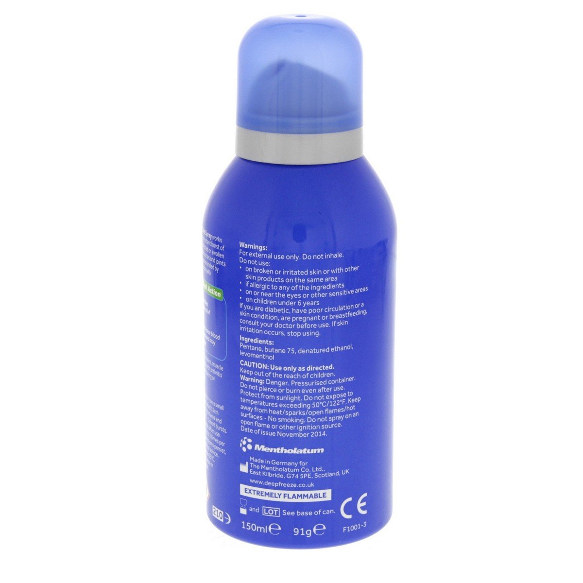 Deep Freeze Pain Relief Cold Spray, 150 ml