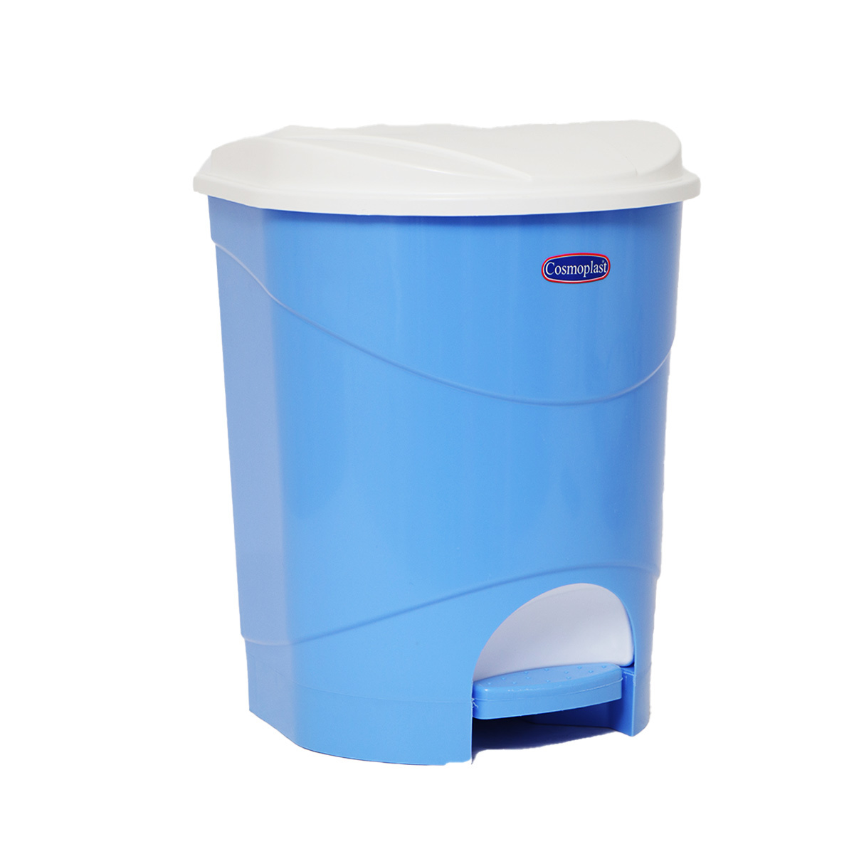 Cosmoplast Pedal Bin Plain 15ltr Assorted