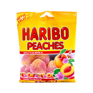 Haribo Peaches Jelly Candy 80g