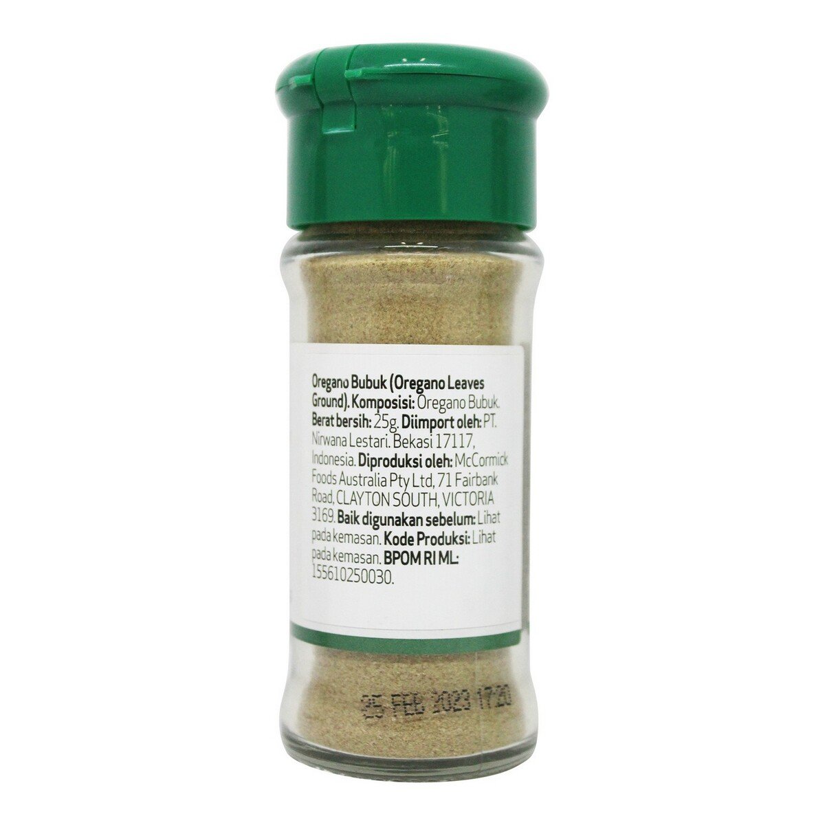 McCormick Oregano Ground 25g