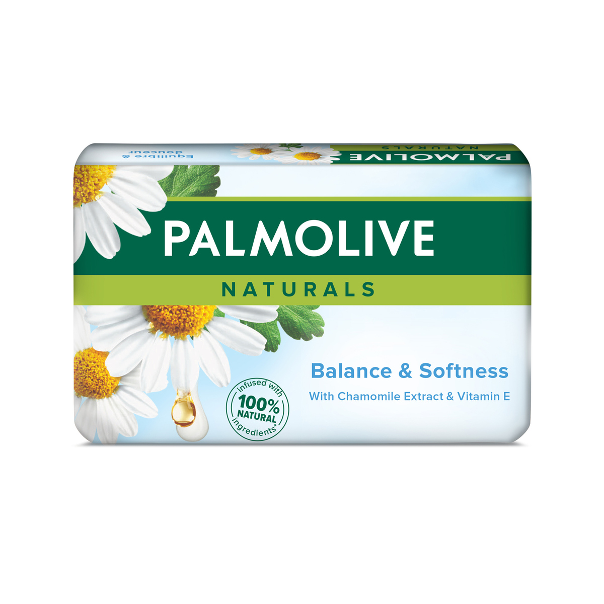 Palmolive Naturals Bar Soap Balance & Softness With Chamomile And Vitamin E 90 g