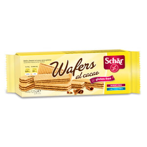 Schar Gluten Free Cocoa Wafers 125 g