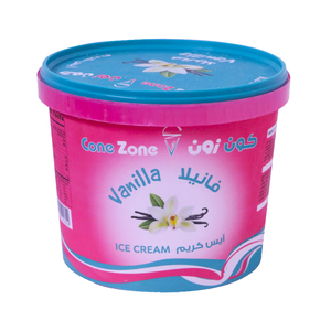 Cone Zone Vanilla Ice Cream 2 Litre