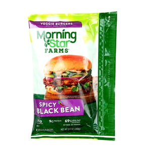 Morning Star Spicy Black Bean Burger 268 g