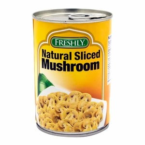 Freshly Natural Sliced Mushroom 390 g