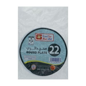 Grand Star Round Plate No.22 24 pcs