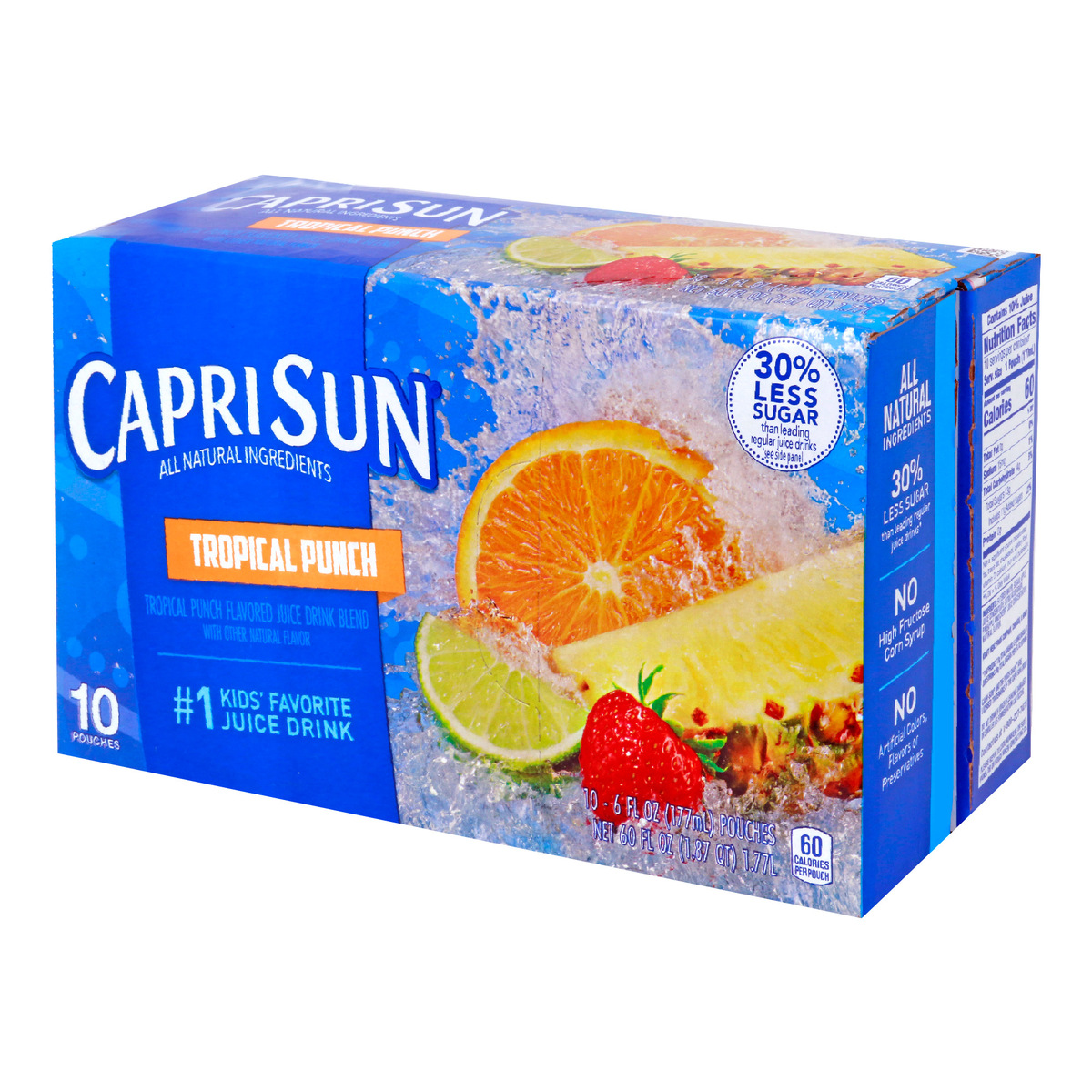 Capri Sun Flavored Juice Drink Tropical Punch 1.77 Litre