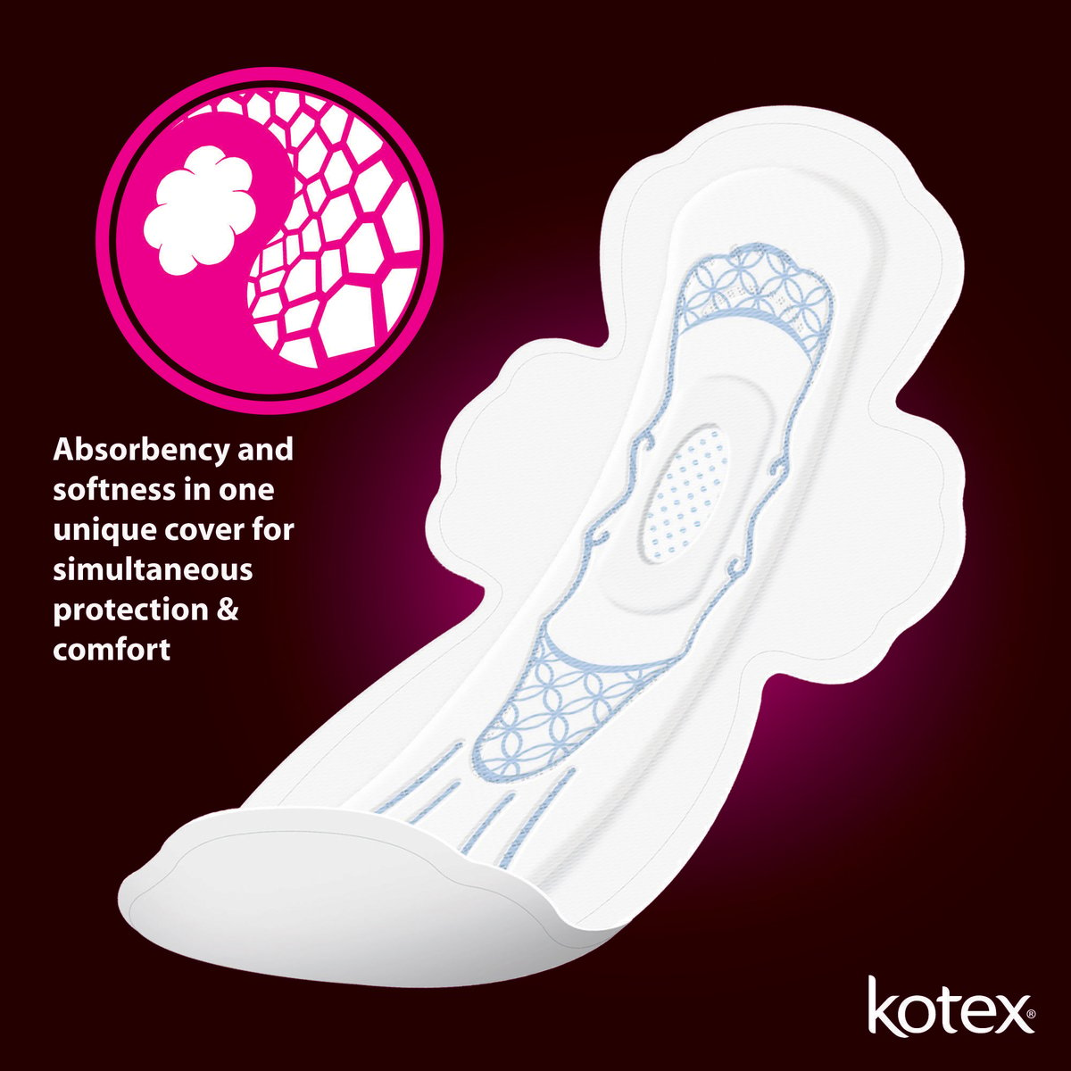 Kotex Ultra Thin Young Night + Wings 7pcs