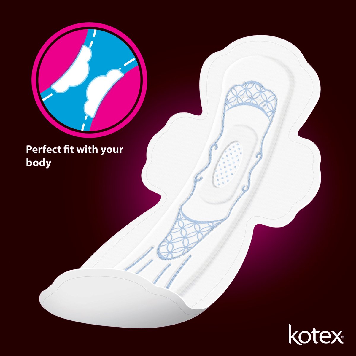 Kotex Ultra Thin Young Night + Wings 7pcs