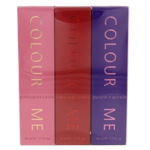 Colour Me EDT Assorted 3 x 50 ml