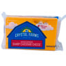 Crystal Farms Wisconsin Sharp Cheddar Cheese 453 g