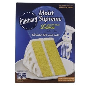 Pillsburry Moist Supreme Cake Mix Lemon 485 g