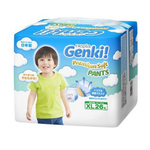 Nepia Genki Baby Pants Size XL26