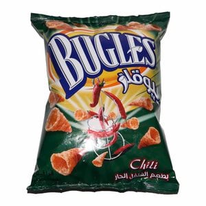 Bugles Corn Snacks Chili 125 g