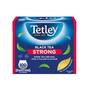 Tetley Drawstring Strong Teabags 100 pcs