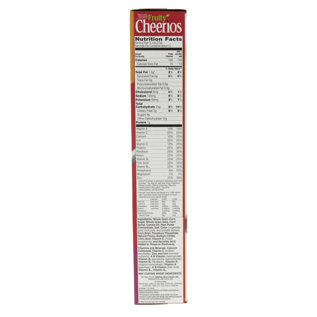 General Mills Fruity Cheerios 340 g