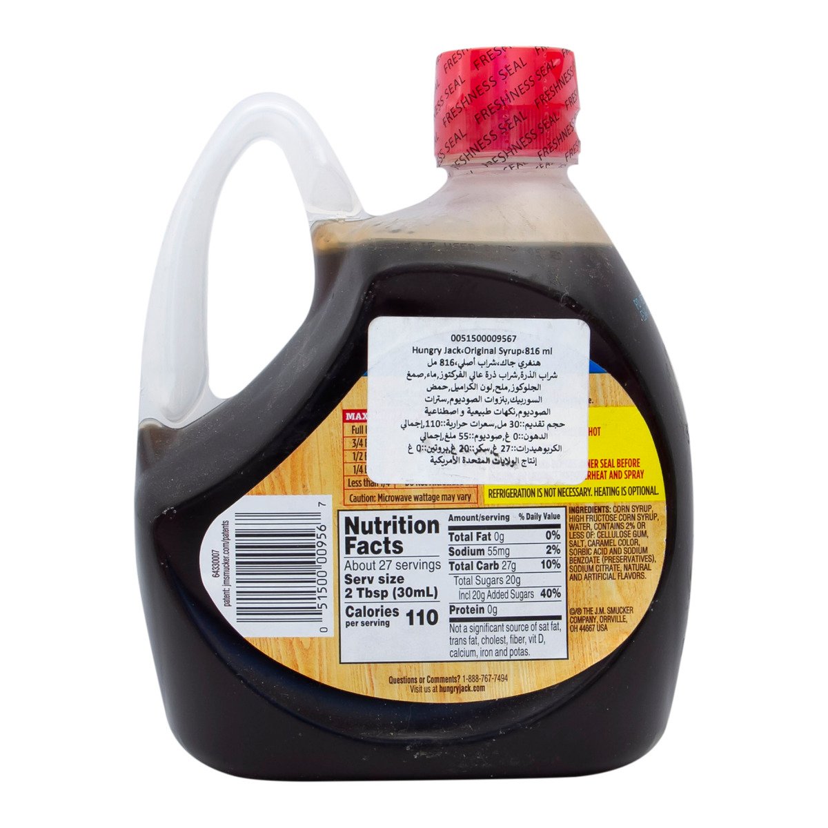 Hungry Jack Original Syrup 816 ml