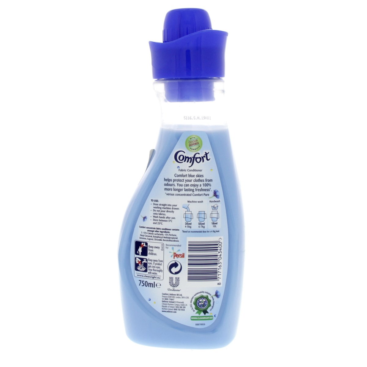 Comfort Fabric Conditioner Blue Skies 750 ml