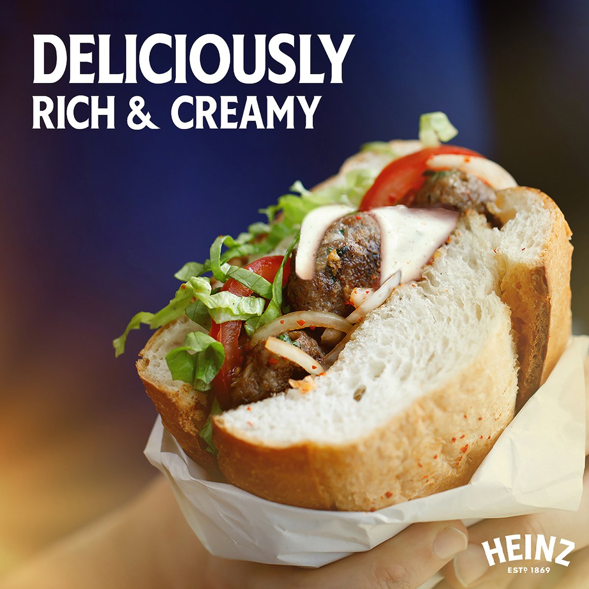 Heinz Creamy Classic Mayonnaise Top Down Squeezy Bottle 400ml Online At